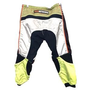 Thor Motocross Dirt Bike Pants sz 26 nylon armored knees Youth boys L/XL